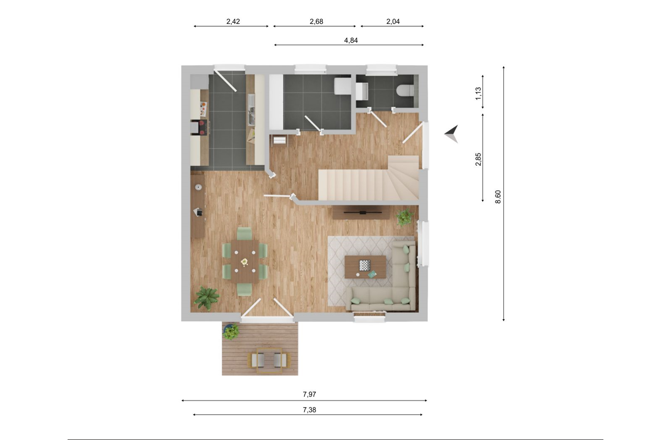 Mehrfamilienhaus zum Kauf 799.000 € 8 Zimmer 204 m²<br/>Wohnfläche 606 m²<br/>Grundstück Loose 24366