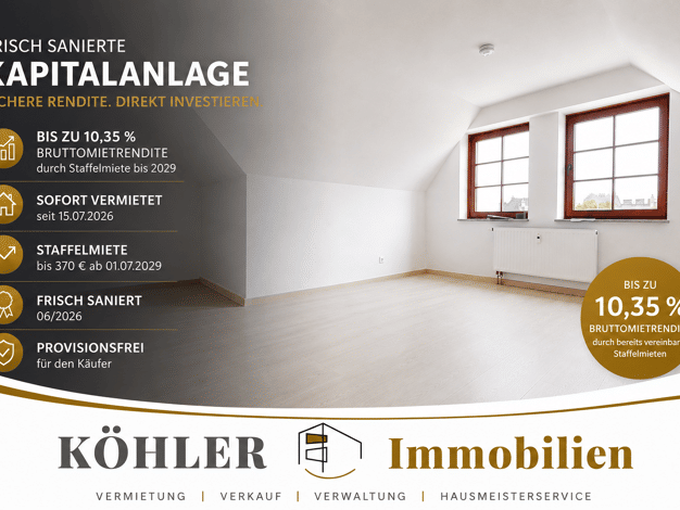 Wohnung zum Kauf provisionsfrei 42.900 € 2 Zimmer 51,7 m² 4. Geschoss frei ab sofort Zittau 02763