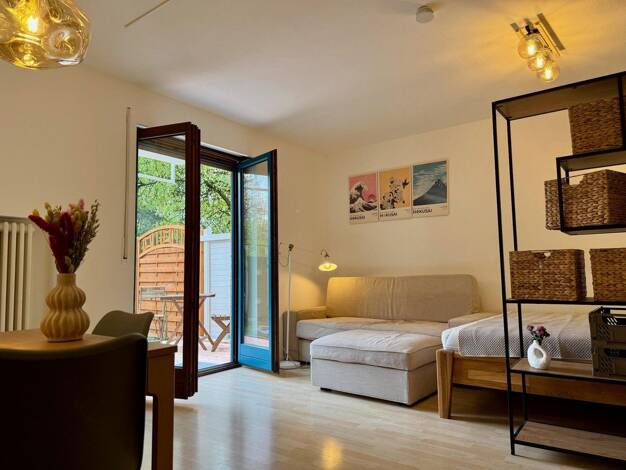 Studio zur Miete 900 € 1 Zimmer 32 m² EG frei ab 08.08.2026 Professor-Messerschmitt-Str. 17 Universitätsviertel Augsburg 86159