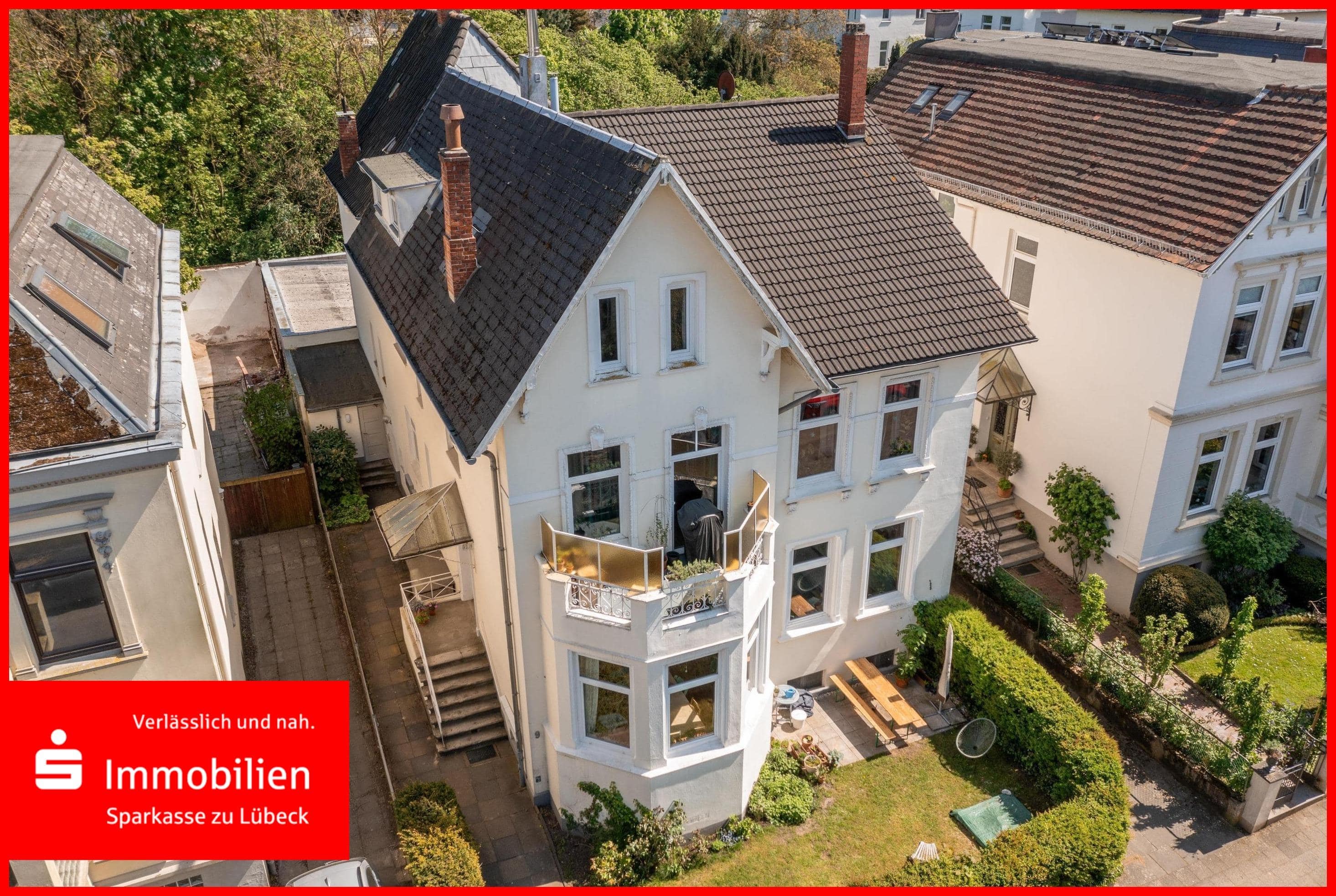 Mehrfamilienhaus zum Kauf 1.260.000 € 18 Zimmer 417 m²<br/>Wohnfläche 548 m²<br/>Grundstück Hüxter- / Mühlentor / Gärtnergasse Lübeck 23564