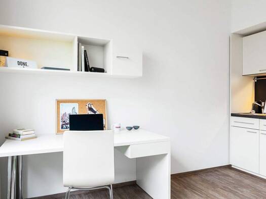 Studio zur Miete 639 € 1 Zimmer 21,6 m² 1. Geschoss frei ab 01.03.2026 Altenhöferallee 70 Kalbach-Riedberg Frankfurt am Main 60438