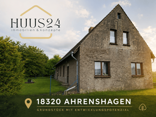 Einfamilienhaus zum Kauf 150.000 € 4 Zimmer 120 m² 3.200 m² Grundstück frei ab sofort Ahrenshagen Ahrenshagen-Daskow 18320