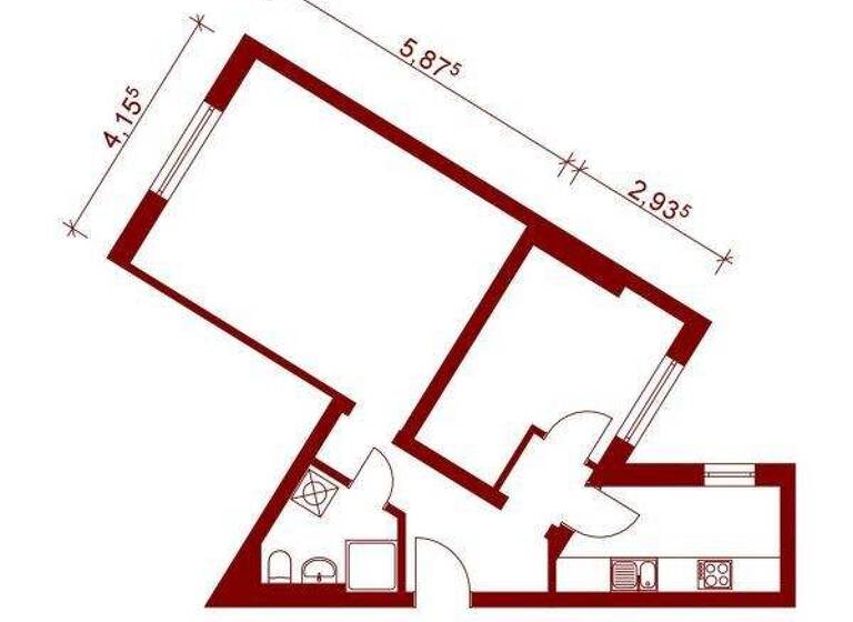 Wohnung zur Miete 356 € 2 Zimmer 50,9 m² 2. Geschoss Nicolaistr. 7 Stendal 39576