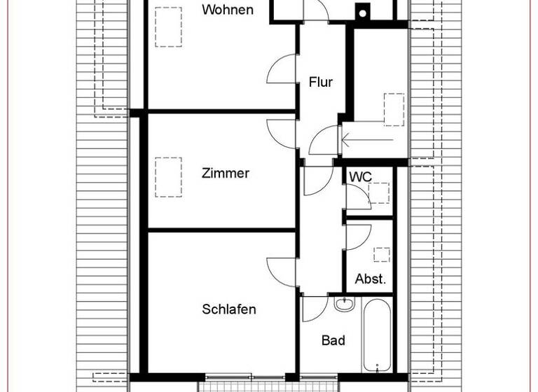 Wohnung zum Kauf 199.000 € 3 Zimmer 78 m² 2. Geschoss Heiningen 73092