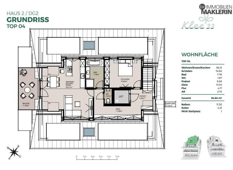 Wohnung zum Kauf 769.200 € 2,5 Zimmer 84,7 m² Knabenseminarstraße 33 Urfahr Linz 4040