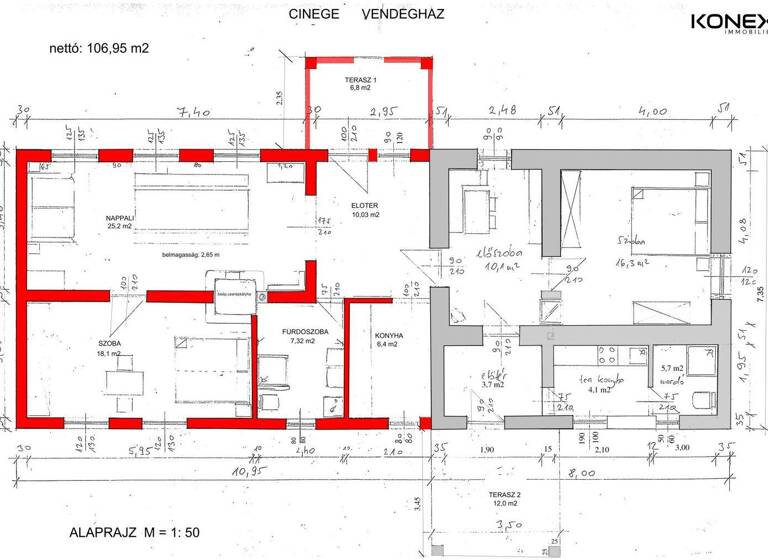 Haus zum Kauf 250.000 € 4 Zimmer 122,6 m² 19.848 m² Grundstück Bugac 6114