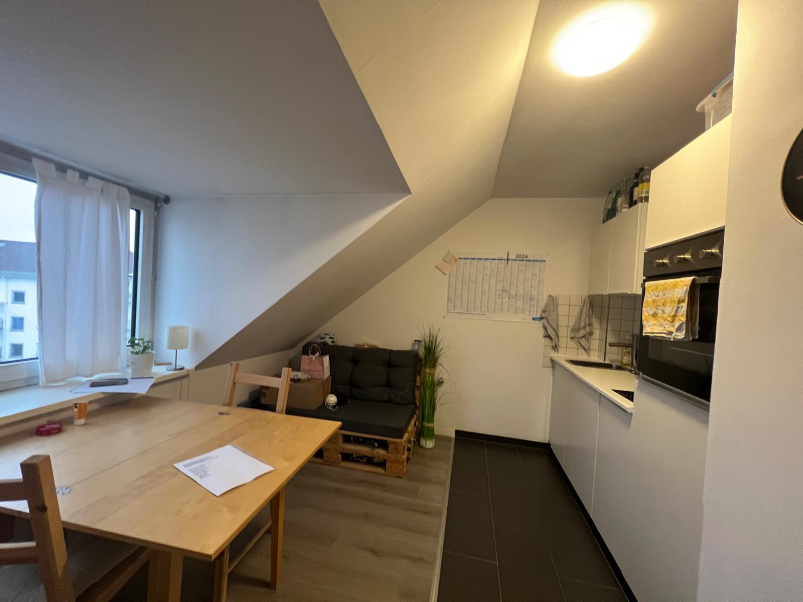 Wohnung zur Miete 1.100 € 1 Zimmer 37,5 m²<br/>Wohnfläche Kapellplatzviertel Darmstadt 64283