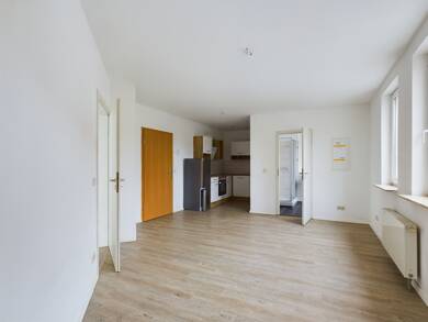 Wohnung zur Miete 390 € 2 Zimmer 53 m² 1. Geschoss frei ab sofort Am Markt 1 Kitzscher Kitzscher 04567