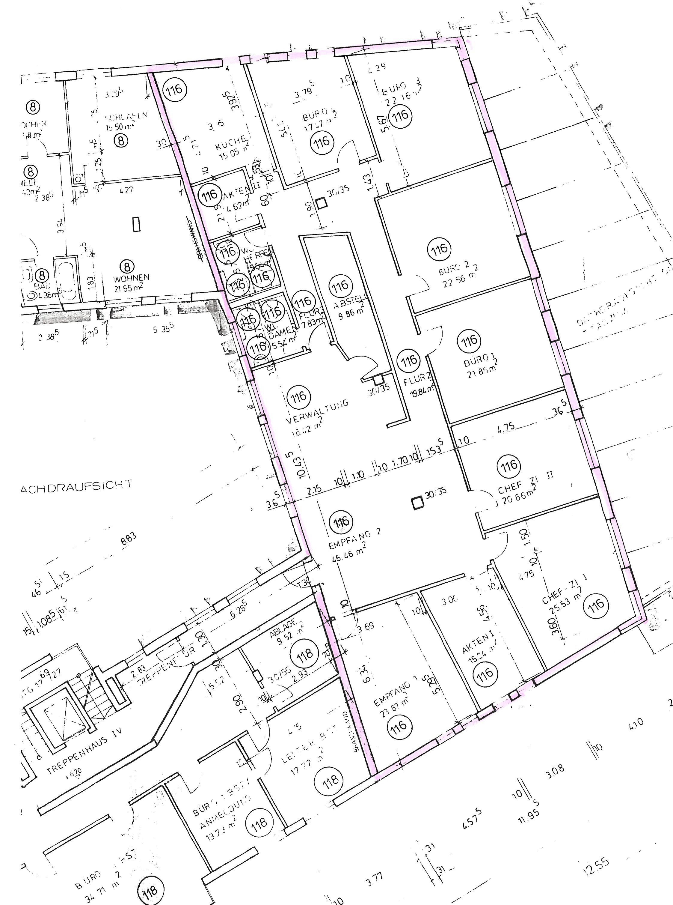 Bürofläche zur Miete 2.700 € 9 Zimmer 300 m²<br/>Bürofläche Alte Weberei 6 Kaufbeuren Kaufbeuren 87600