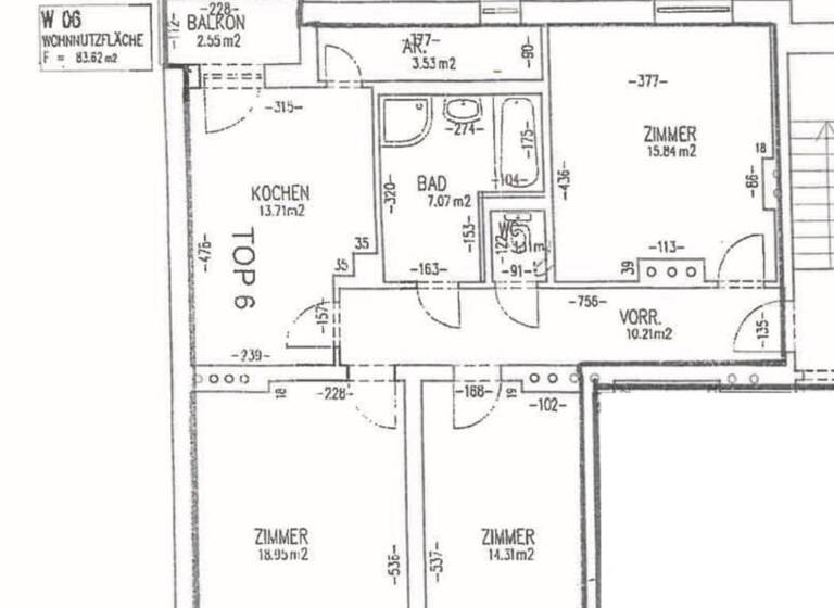 WG-Zimmer zum Kauf 179.900 € 4 Zimmer 87,3 m² 2. Geschoss Eggenberg Graz 8020