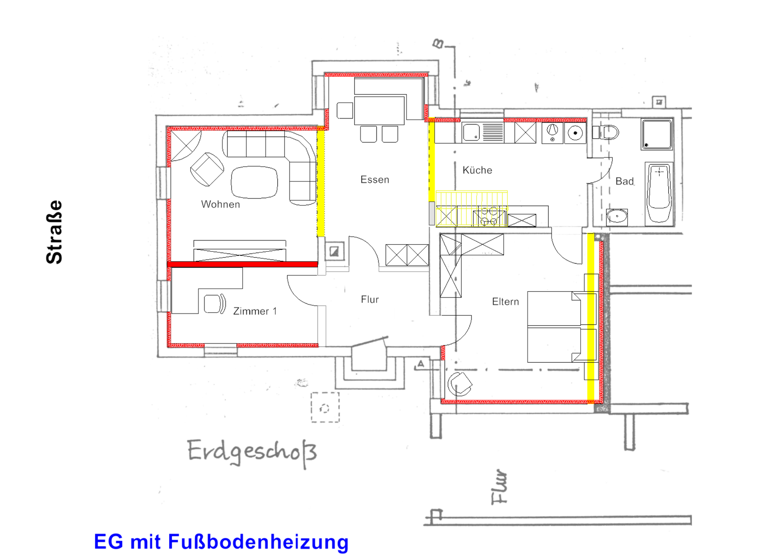 Wohnung zur Miete 910 € 3 Zimmer 84,5 m² Geschoss EG/2 frei ab 01.05.2026 Diersheim Rheinau 77866