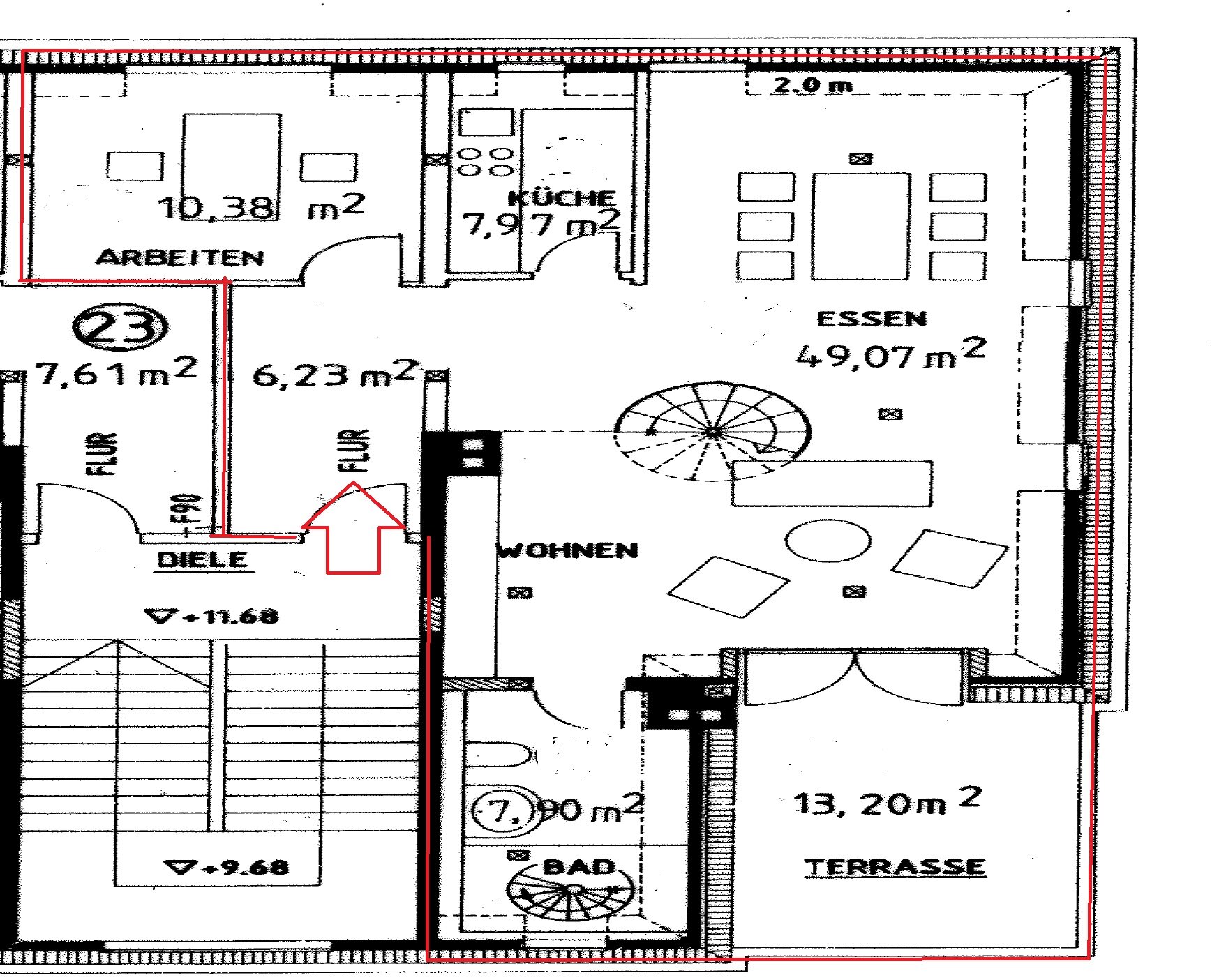 Maisonette zur Miete 750 € 3 Zimmer 130 m²<br/>Wohnfläche 3.<br/>Geschoss Am Jahnteich 7 Oelsnitz Oelsnitz 08606