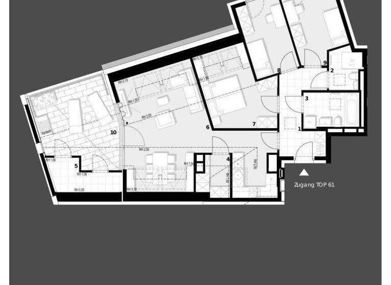 Wohnung zum Kauf - Erstbezug 1.142.500 € 4 Zimmer 100,2 m² 7. Geschoss Stoffellagasse Wien 1020