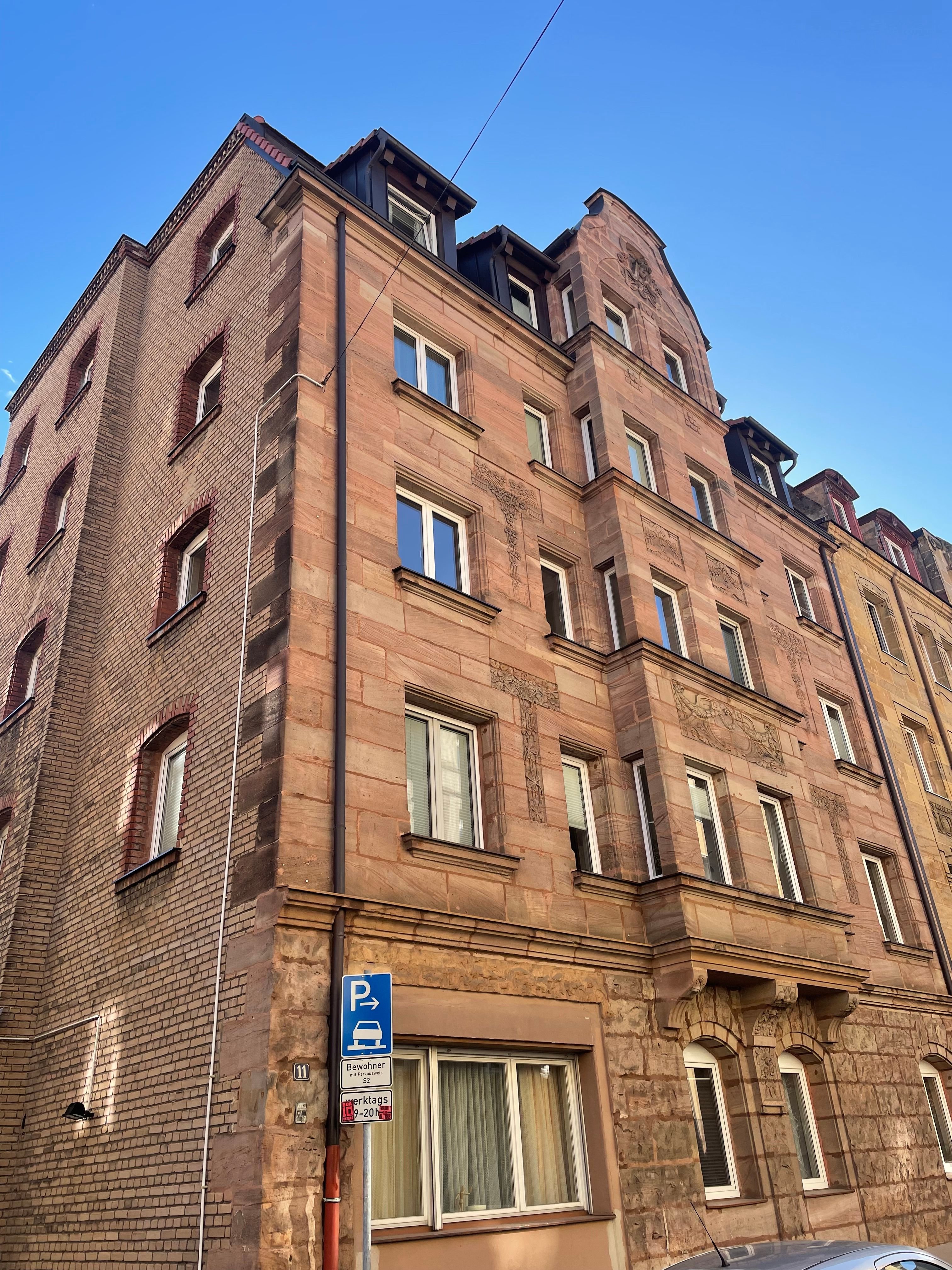 Wohnung zur Miete 820 € 3 Zimmer 80 m²<br/>Wohnfläche 2.<br/>Geschoss ab sofort<br/>Verfügbarkeit Steinbühl Nürnberg 90459