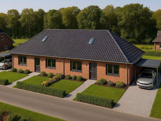 Doppelhaushälfte zum Kauf 319.000 € 3 Zimmer 97,4 m² 467 m² Grundstück Schirum Aurich / Schirum 26605