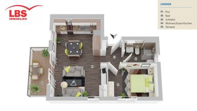 Wohnung zum Kauf 245.000 € 2 Zimmer 47,5 m² Fürstenwalde Fürstenwalde 15517
