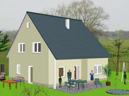 Einfamilienhaus zum Kauf provisionsfrei 348.700 € 5 Zimmer 127 m² 700 m² Grundstück Im Kornfeld Colmberg Colmberg 91598