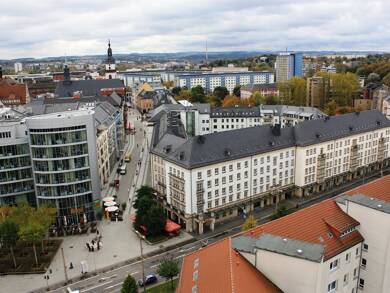 Laden zur Miete 11,28 € 8 Zimmer 141,2 m² Verkaufsfläche Theaterstr. 11 Zentrum Chemnitz 09111