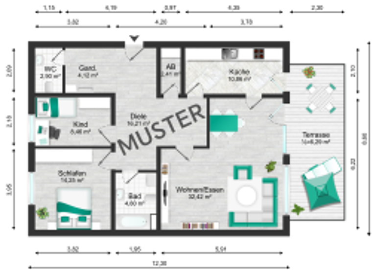 Garage zur Miete 70 € Bothfeld Hannover 30657