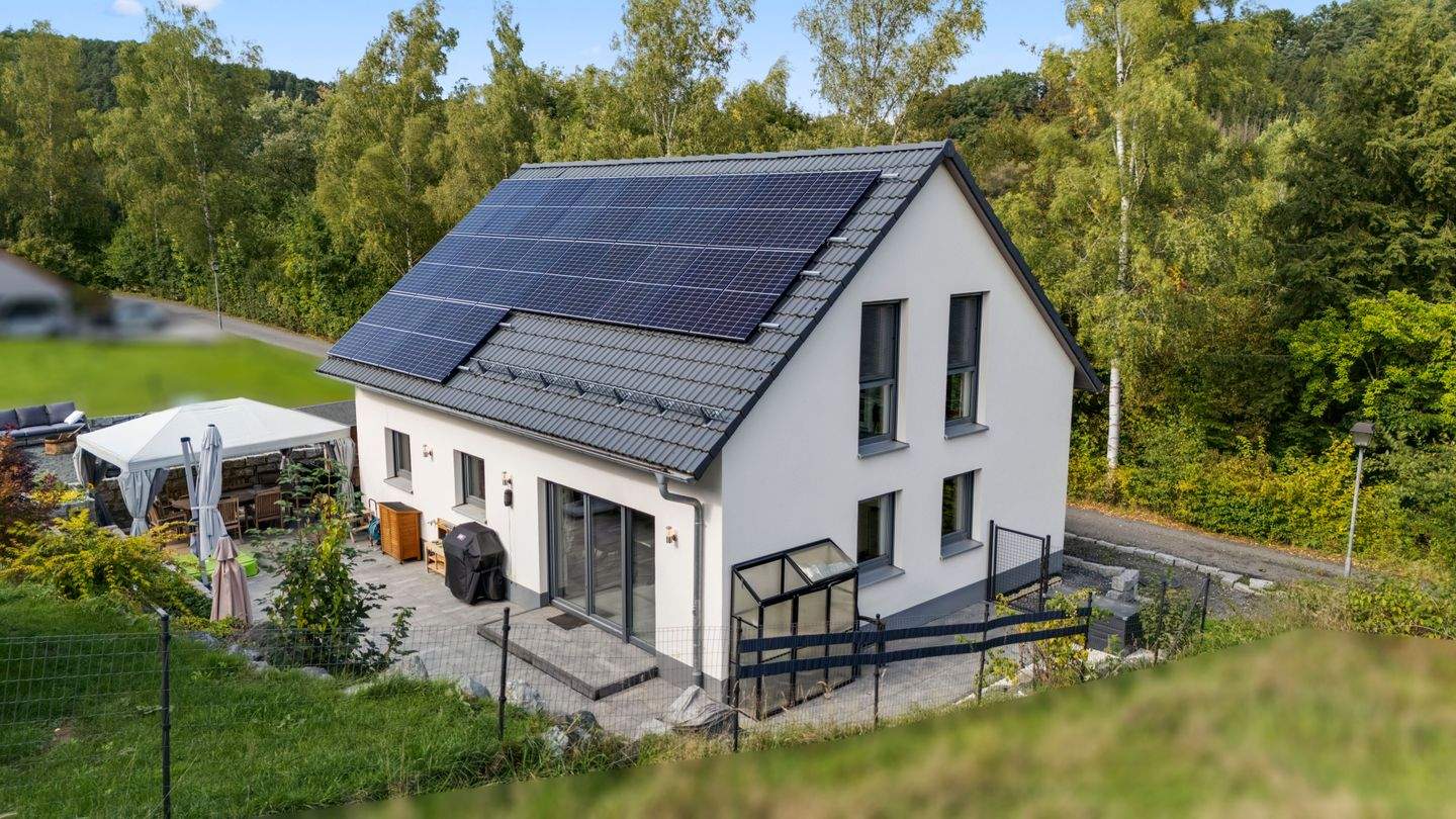 Immobilie in Ködnitz - Hochwertiger KfW-55-Neubau! Energieeffizientes Einfamilienhaus in naturnaher Lage - Bild 1