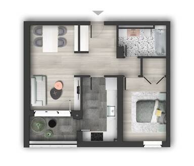 Wohnung zur Miete 635 € 2 Zimmer 51 m² Echterdingen Leinfelden-Echterdingen 70771
