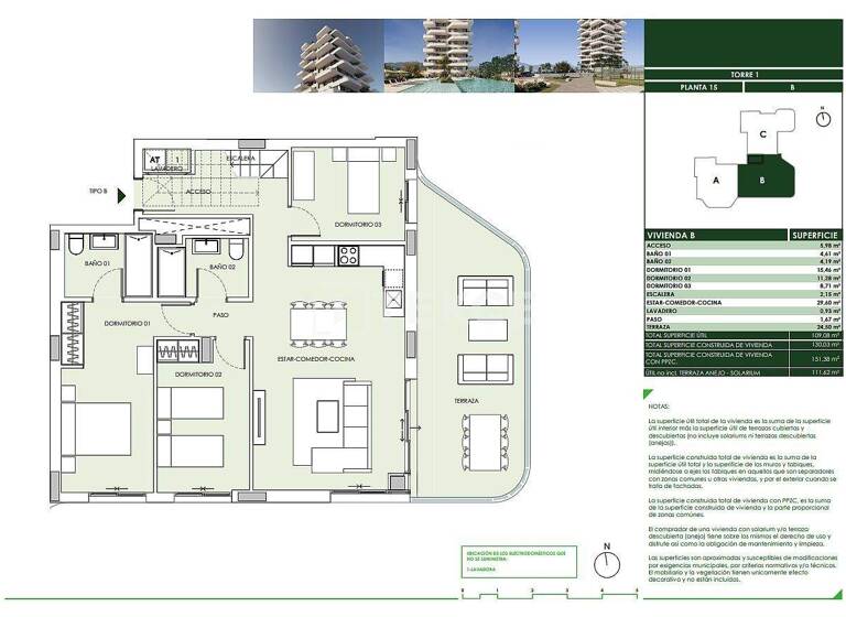 Penthouse zum Kauf 980.000 € 4 Zimmer 109 m² EG Alicante 03710