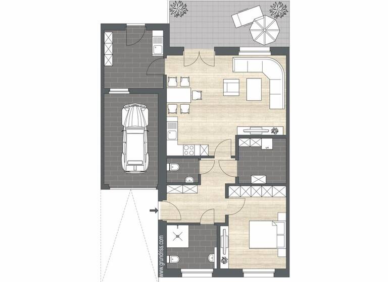 Bungalow zum Kauf 358.425 € 3 Zimmer 85,5 m² 215 m² Grundstück Unterbruch Heinsberg / Unterbruch 52525