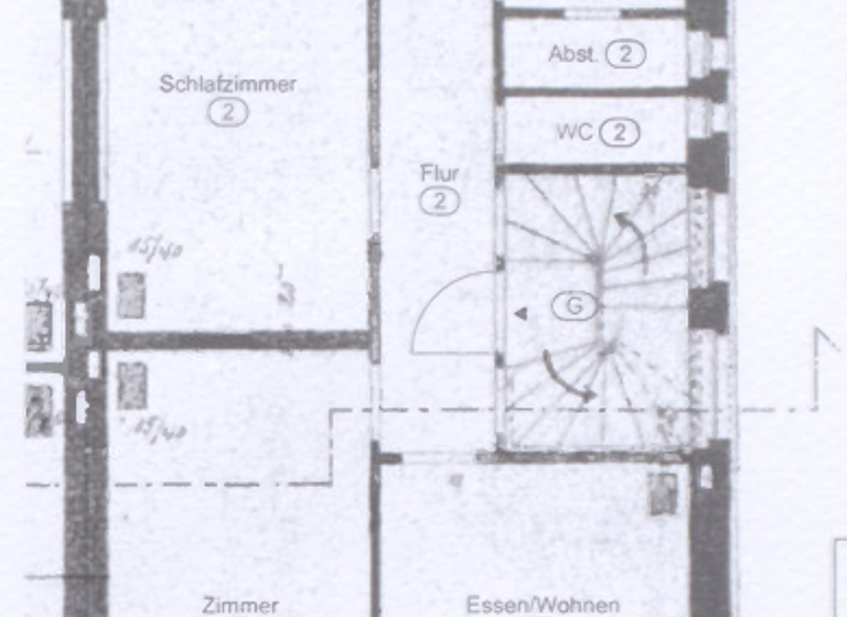 Wohnung zur Miete 1.500 € 3 Zimmer 75 m² 1. Geschoss frei ab sofort Bebelstraße 30 West Stuttgart Stuttgart-West 70193