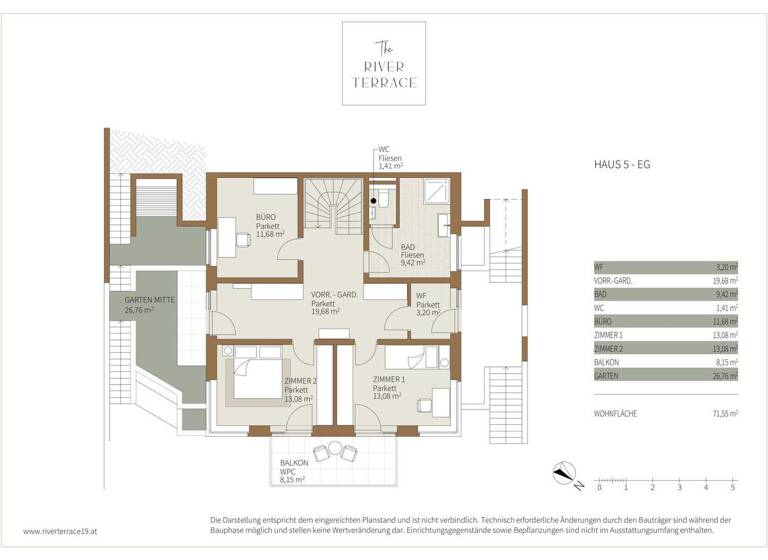 Einfamilienhaus zum Kauf - Erstbezug 1.299.000 € 5 Zimmer 186 m² Wien 1190