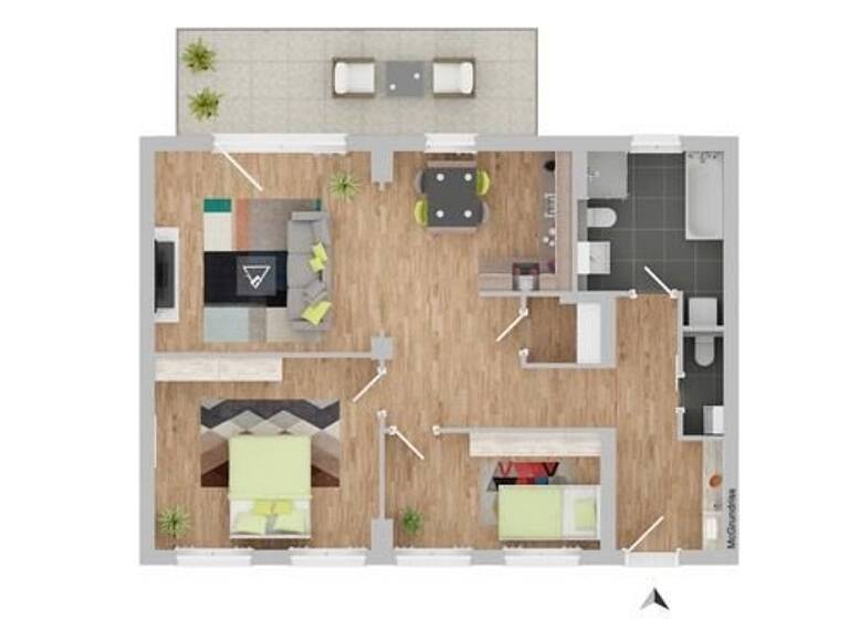 Wohnung zum Kauf 349.900 € 3 Zimmer 85 m²<br/>Wohnfläche EG<br/>Geschoss ab sofort<br/>Verfügbarkeit Zimmerackerstraße 5 Sigmaringen Sigmaringen 72488