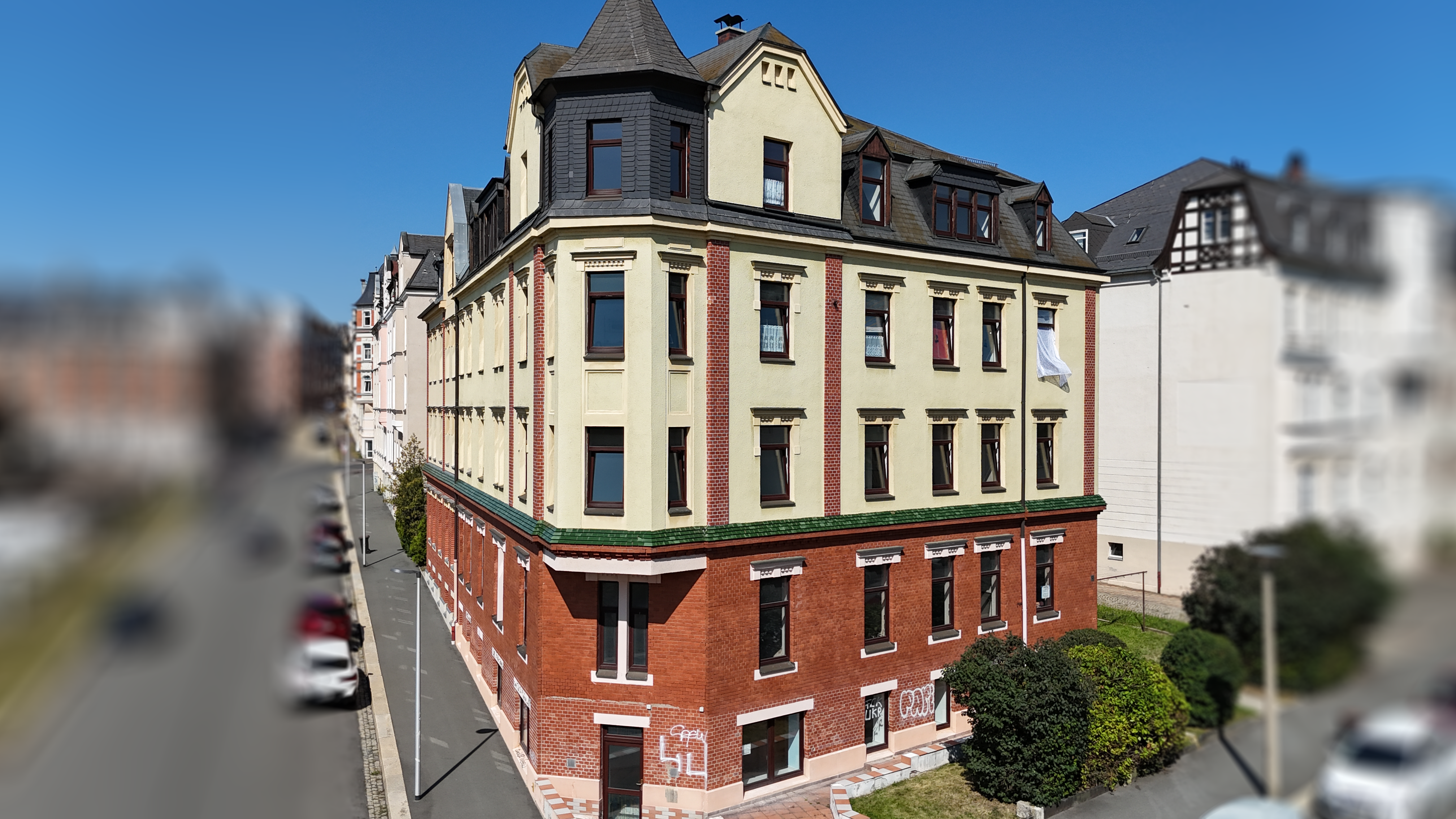 Mehrfamilienhaus zum Kauf als Kapitalanlage geeignet 500.000 € 24 Zimmer 697 m²<br/>Wohnfläche 432 m²<br/>Grundstück Schubertstraße 13 Preißelpöhl Plauen 08525