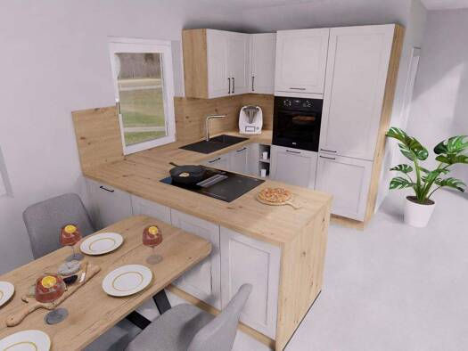 Maisonette zur Miete - Erstbezug 1.260 € 4 Zimmer 100 m² 1. Geschoss frei ab 01.04.2026 Rother Straße 2 Abenberg 91183