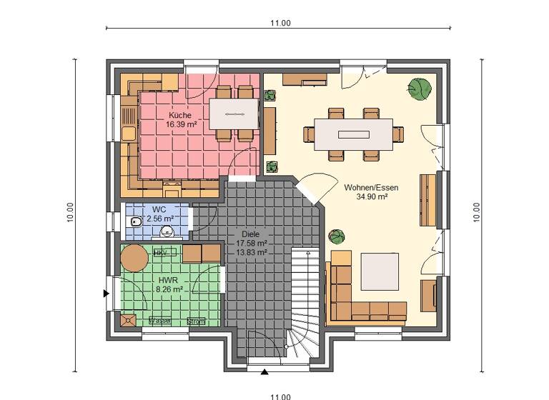 Einfamilienhaus zum Kauf 410.700 € 4,5 Zimmer 158 m² 800 m² Grundstück Beldorf 25557