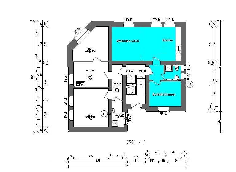 Wohnung zur Miete 428 € 2 Zimmer 52,1 m² 2. Geschoss frei ab 01.07.2026 Robert-Koch-Straße 11 Opladen Leverkusen 51379