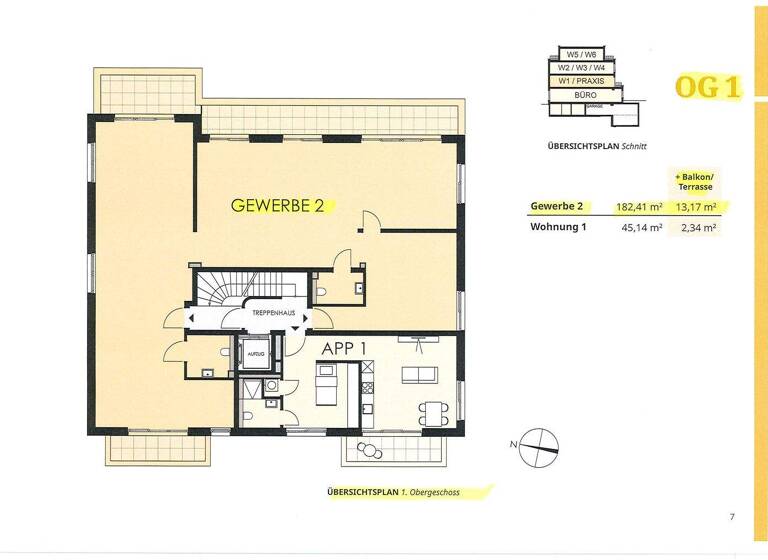 Praxisfläche zum Kauf - Erstbezug provisionsfrei 1.560.000 € 195,6 m² Bürofläche Rue Principale Munsbach 5366