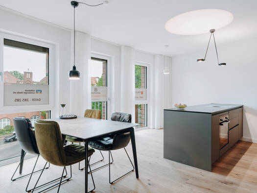 Wohnung zur Miete - Erstbezug 1.290 € 2 Zimmer 72,2 m² 3. Geschoss Rotes Feld Lüneburg 21335