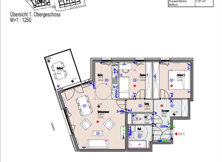 Studio zum Kauf 260.589 € 3 Zimmer 76,9 m² frei ab sofort Wiener Neustadt 2700