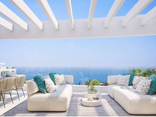 Penthouse zum Kauf provisionsfrei 1.300.000 € 4 Zimmer 81 m² Calle Mar De Alboran 26 Las Lagunas De Mijas 29649