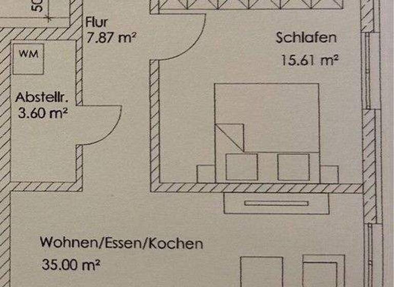 Terrassenwohnung zur Miete - Erstbezug 840 € 2 Zimmer 70 m² 1. Geschoss Haibach 94353