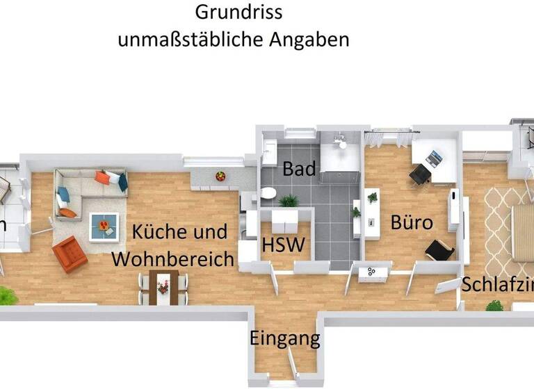 Wohnung zur Miete 1.065 € 3 Zimmer 100,7 m² frei ab 01.06.2026 Westercelle Celle 29227