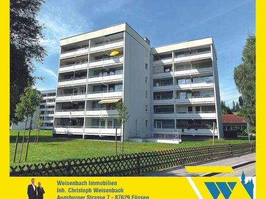 Wohnung zur Miete 590 € 2 Zimmer 55 m² frei ab 01.02.2026 Füssen 87629