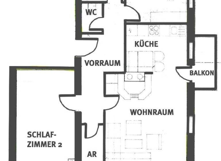 Wohnung zur Miete 588 € 3 Zimmer 83,1 m² Vorderkrimml Nr. 15 Wald im Pinzgau 5742