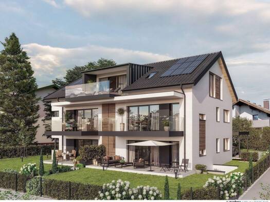 Terrassenwohnung zum Kauf - Erstbezug 774.000 € 4 Zimmer 123 m² 2. Geschoss frei ab sofort Nösnerstraße 14 Elixhausen 5161