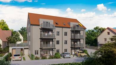 Wohnung zum Kauf - Neubau provisionsfrei 276.000 € 3 Zimmer 86,4 m² 2. Geschoss Dorfstraße 15 - Ortsteil Ostheim Westheim Westheim 91747