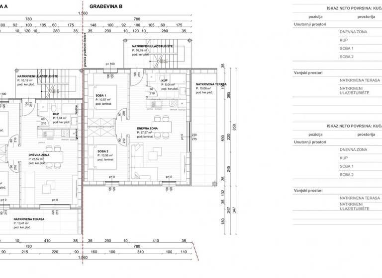 Wohnung zum Kauf 265.000 € 3 Zimmer 1. Geschoss Dobrinj 51514