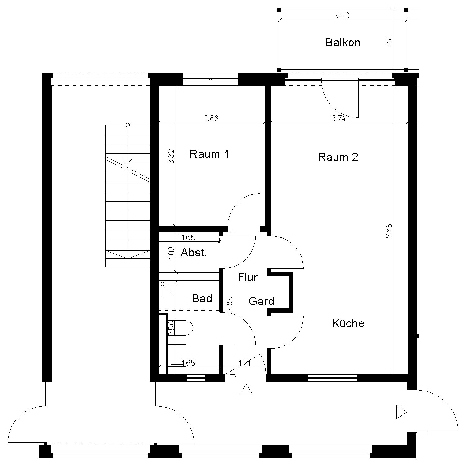 Wohnung zur Miete 578 € 2 Zimmer 52,3 m²<br/>Wohnfläche 1.<br/>Geschoss 01.03.2025<br/>Verfügbarkeit Brüsseler Allee 52 Hülsdonk - Donk Viersen 41747