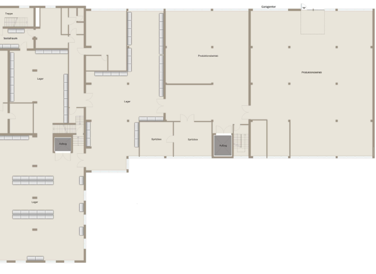 Lagerhalle zur Miete 7.500 € 1.349 m² Lagerfläche Riedweg 45-47 Söflingen Ulm 89081