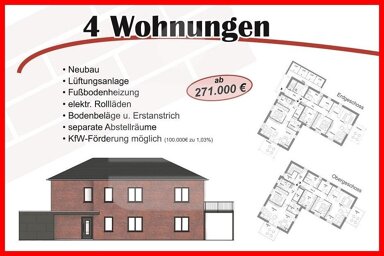 Wohnung zum Kauf provisionsfrei 349.000 € 3 Zimmer 91,2 m² Barrien Syke 28857