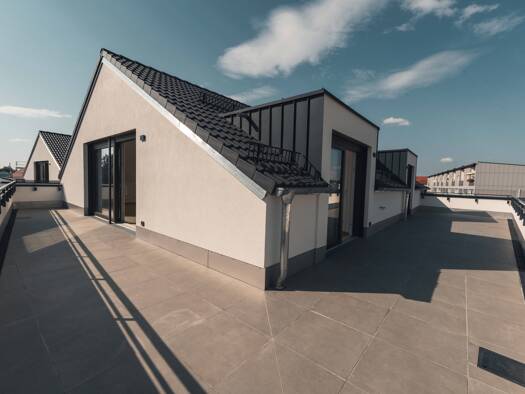 Penthouse zum Kauf - Erstbezug provisionsfrei 905.000 € 3 Zimmer 128,7 m² 2. Geschoss Mozartstraße 4 West Landshut 84034
