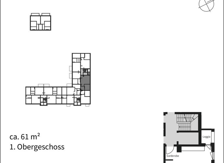 Wohnung zur Miete 990 € 2 Zimmer 60 m²<br/>Wohnfläche Offenbach am Main Offenbach am Main 63071